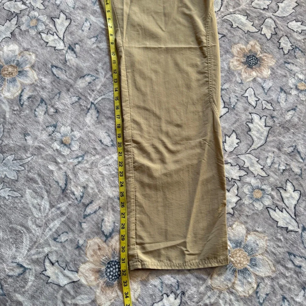 Patagonia Gi III Pants Mens 35 Tan Khaki Hiking Outdoor Travel Performance - Picture 11 of 11